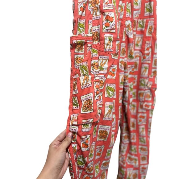 Duluth Trading Heirloom Gardening Bib Overalls Womens Small Cargo Seed Pockets - Picture 15 of 16